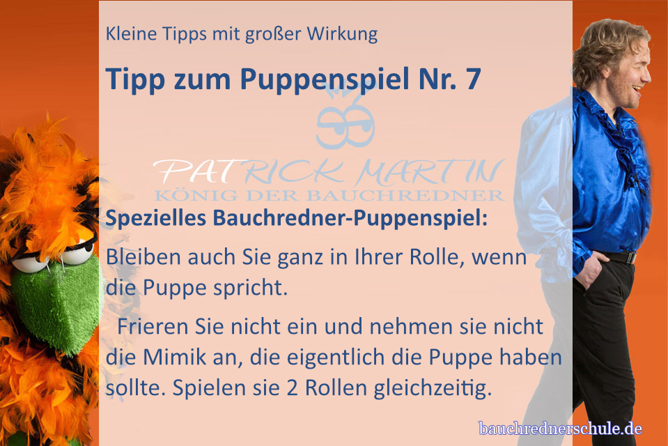 Die Rolle der Bauchrednerpuppe